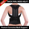 Adjustable Back Posture Corrector - Support Brace
