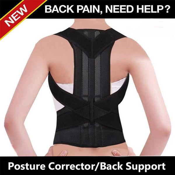 Adjustable Back Posture Corrector - Support Brace