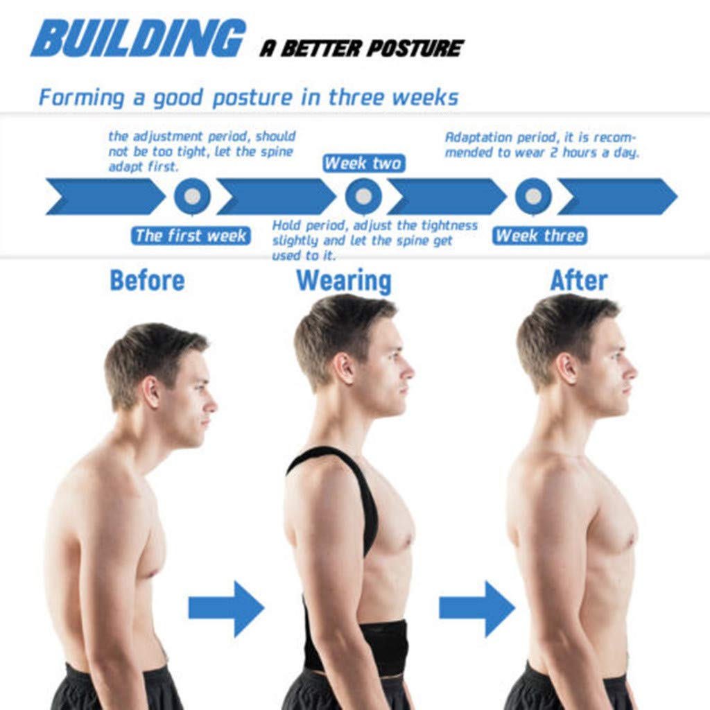 Adjustable Back Posture Corrector - Support Brace