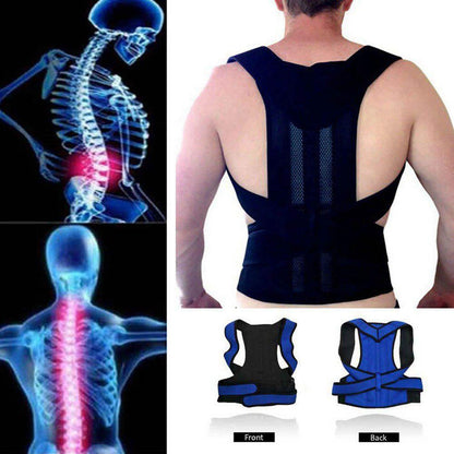 Adjustable Back Posture Corrector - Support Brace