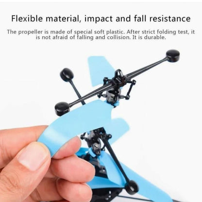 Infrared LED Helicopter - Hand Sensor Flying Toy
