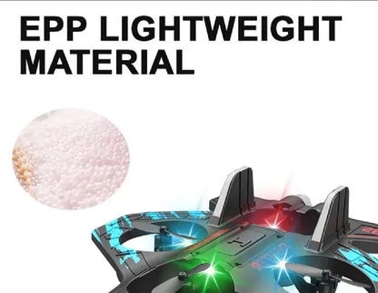 RC Fighter Jet Plane - 2.4G Remote Control with Lights