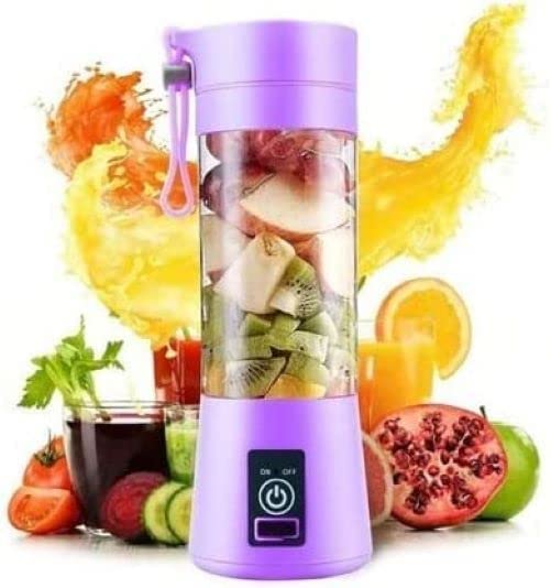 Rechargeable Mini Juicer Blender - 380ml 6 Blades
