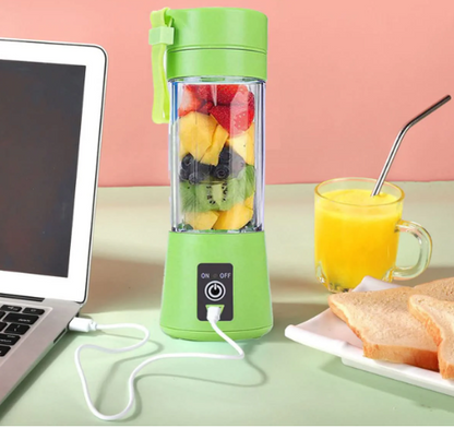 Rechargeable Mini Juicer Blender - 380ml 6 Blades