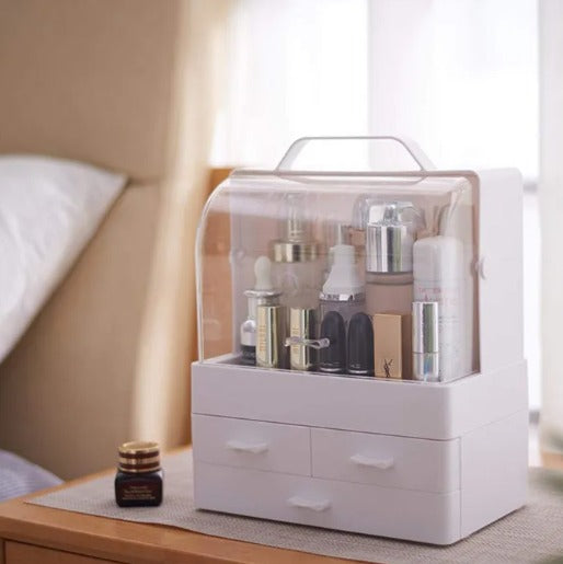 Modern Cosmetics Organizer - Makeup Storage Box