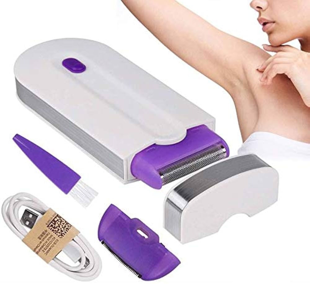 Portable Rechargeable Hair Remover - Painless Epilator