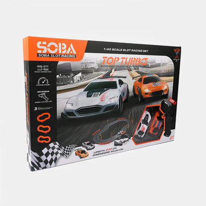 Soba Top Turbo - 1:43 Scale Slot Car Racing Set