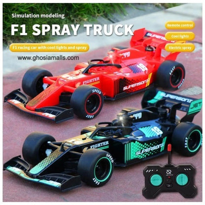 F1 RC Racing Car - High-Speed with Mist Spray & LED