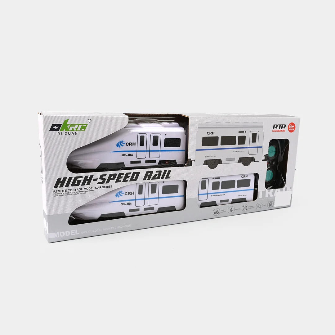 High-Speed Rail RC Model Train - Electric Toy
