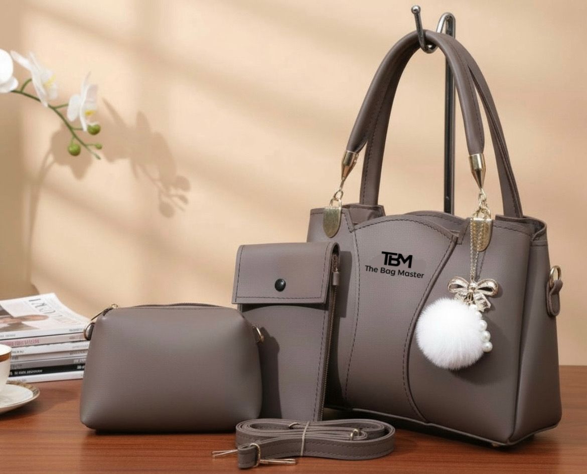 TBM 3-Piece Handbag Set - Stylish Everyday Carry