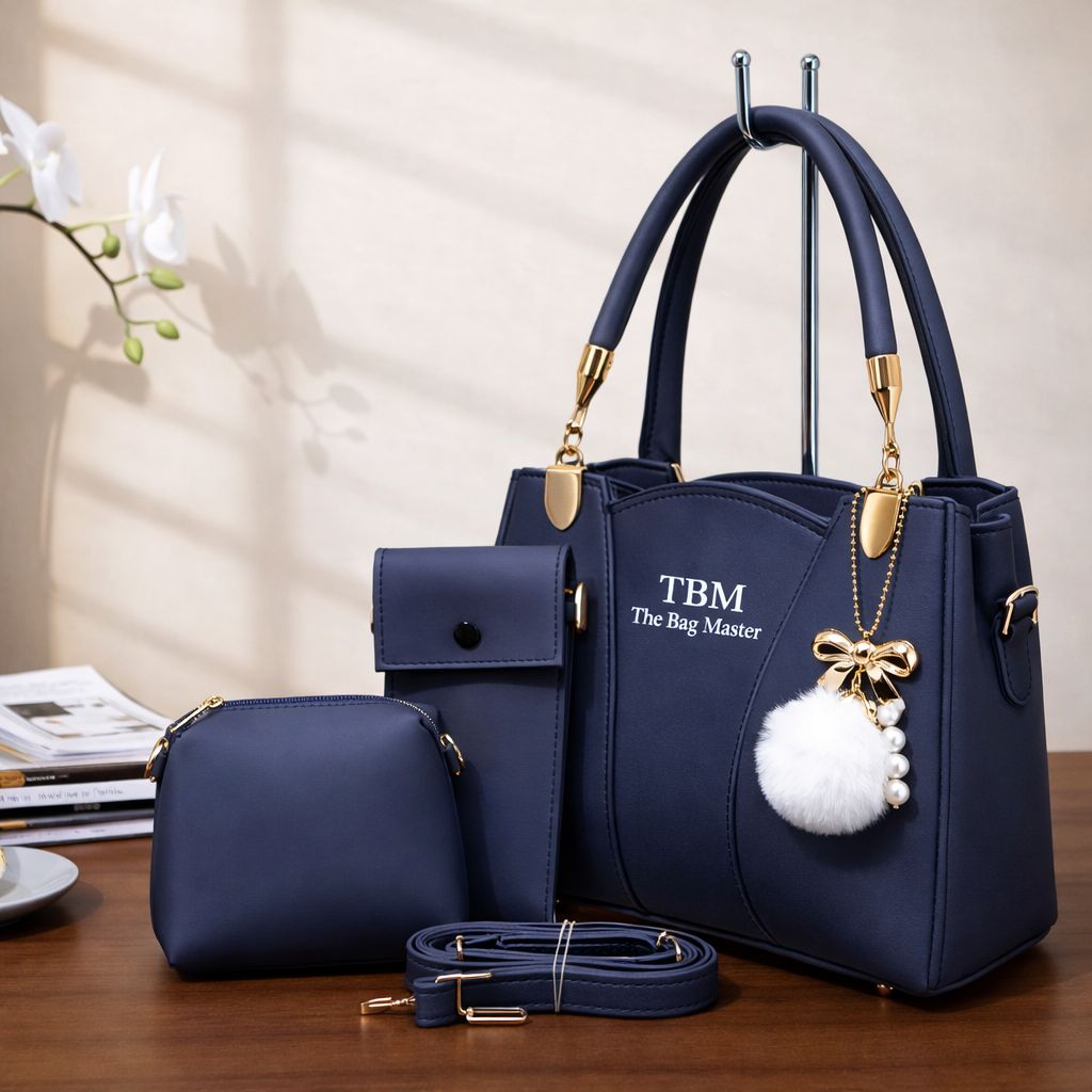 TBM 3-Piece Handbag Set - Stylish Everyday Carry