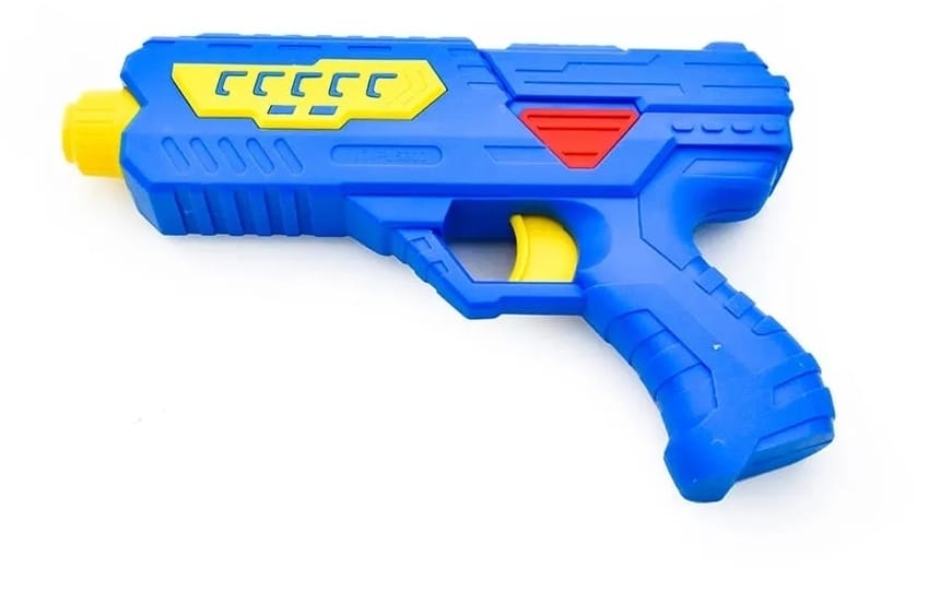 2-in-1 Action Toy Gun - Soft Dart & Water Ball Shooter