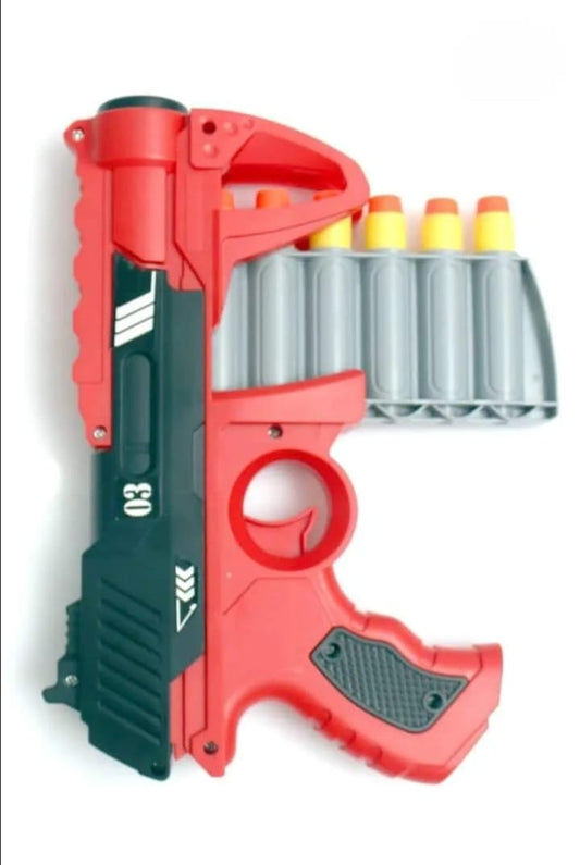 Nerf Gun 288-03 - Soft Bullet Dart Blaster for Kids