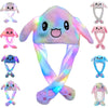 LED Bunny Ear Muffs - Winter Plush Ear Warmers