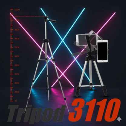 Tripod 3110 - Portable Camera Stand for Mobile & Video