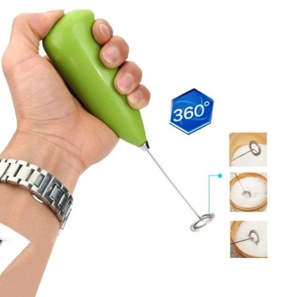 Electric Egg Beater - Coffee Milk Frother Whisk Mixer