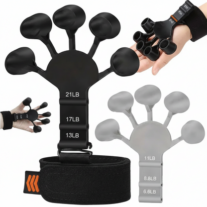 Silicone Grip Strengthener - Hand Finger Trainer