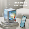 3-in-1 Bluetooth Speaker with Projector Lamp