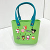 Crocs Bag - Stylish Silicone Tote with Charms