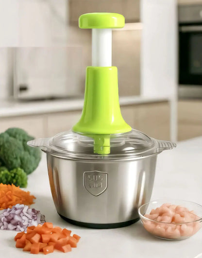 2L Meat & Vegetable Push Chopper - Premium Quality